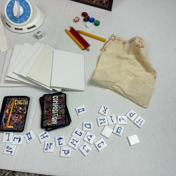 Acronymble Vintage Boardgame Board Game 1991 Acronymwits Inc - Picture 9 of 11